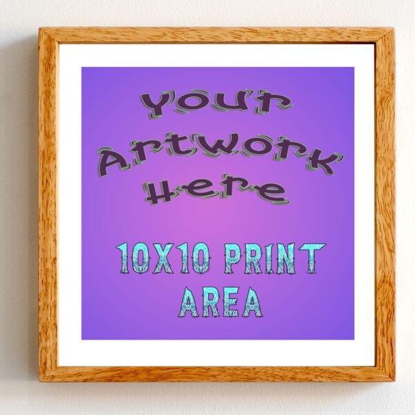 12X12 Custom Professional Poster / Picture Thumbnail