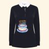 Women's long sleeve plain rugby shirt Thumbnail